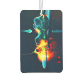 液白熱［赤熱］光を放つ滴 カーエアーフレッシュナー (裏面)