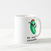 涼しいきゅうり - クラシックマグ コーヒーマグカップ (正面右)