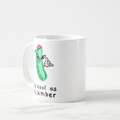 涼しいきゅうり - クラシックマグ コーヒーマグカップ (正面左)
