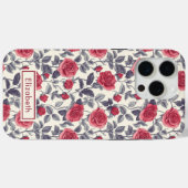 涼しいバラの名前iPhoneケースで携帯電話を保護 Case-Mate iPhoneケース (裏面 (横))