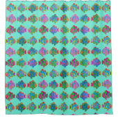 涼しい冬の光の中で私に従って シャワーカーテン (正面)