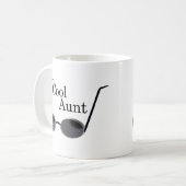 涼しい叔母さん コーヒーマグカップ (正面左)