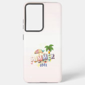 涼しい夏のスマホケース SAMSUNG GALAXYケース (裏面)