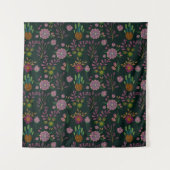 涼しい夏のパターン タペストリー (正面)