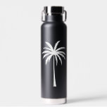 涼しい夏の休暇の夕焼けビーチパームツリー ウォーターボトル<br><div class="desc">涼しい夏の休暇の夕焼けビーチパームツリー</div>