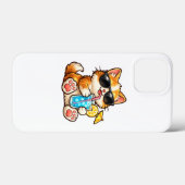 涼しい夏の猫 Case-Mate iPhoneケース (裏面 (横))