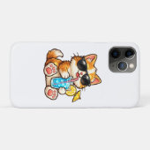 涼しい夏の猫 Case-Mate iPhoneケース (裏面(横))