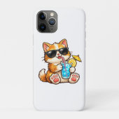 涼しい夏の猫 Case-Mate iPhoneケース (裏)
