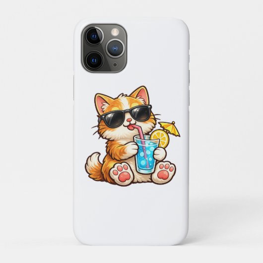 涼しい夏の猫 Case-Mate iPhoneケース (裏)