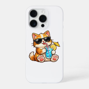 涼しい夏の猫 iPhone 16 PROケース