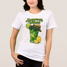 涼しい夏の雰囲気 トライブレンドＴシャツ