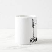 涼しい猿を保つこと コーヒーマグカップ (中央)