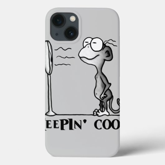 涼しい猿を保つこと Case-Mate iPhoneケース (裏面)