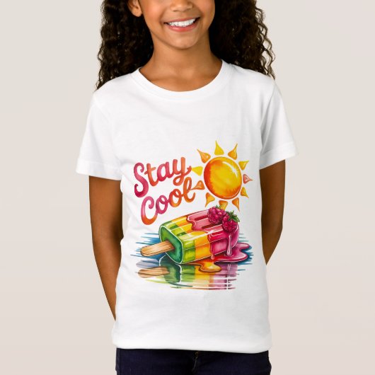 涼しく過ごそう Tシャツ (正面)