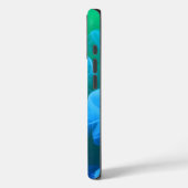 涼しげなクラゲの青緑グラデーション Case-Mate iPhoneケース (裏面 / 左)