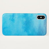 涼しげなターコイズブルーの水 Case-Mate iPhoneケース (裏面(横))