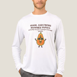 涼しげなパパイヤキャラ トライブレンドTシャツ