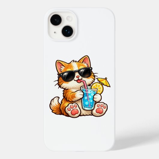 涼しげな夏猫 Case-Mate iPhoneケース (裏面)