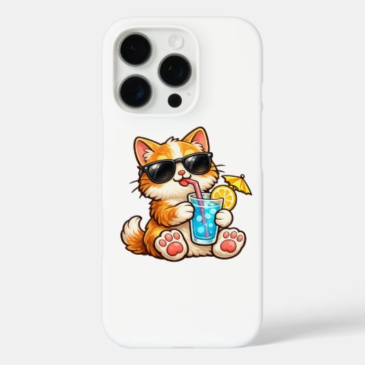 涼しげな夏猫 Case-Mate iPhoneケース (裏面)