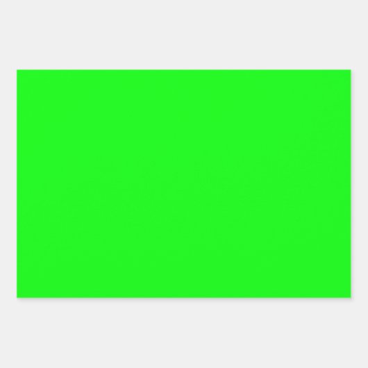 淡いイエローライムグリーンシェード3トーン ラッピングペーパーシート (正面3)