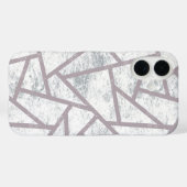 淡いグレー モザイク柄 Case-Mate iPhoneケース (裏面 (横))