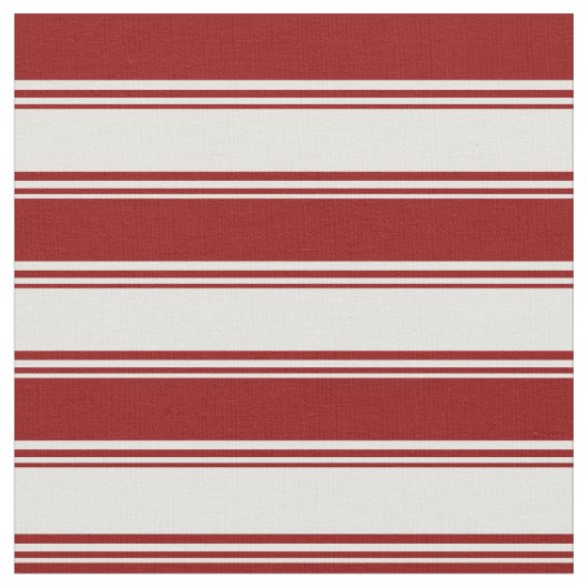 淡いシアンと濃い赤の線の付いたパターン ファブリック (クローズアップ)