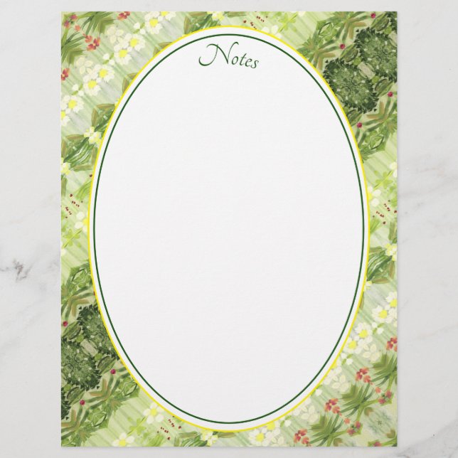 淡いバターイエロー レターヘッド (正面)