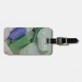 淡いビーチグラス ラゲッジタグ (正面横)