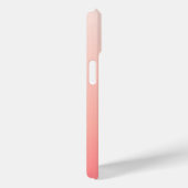 淡いピンクとオレンジのグラデーション Case-Mate iPhoneケース (裏面 / 右)