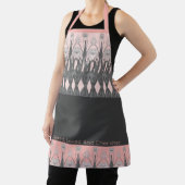 淡いピンクとグモダンレイ エプロン (インサイチュ)