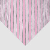 淡いピンクとシルバーのストライプ 薄葉紙 (詳細)