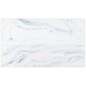 淡いピンクと白の大理石 テーブルクロス (正面(横))