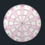 淡いピンクと白 ダーツボード<br><div class="desc">ライトピンクとホワイトダーツボード</div>