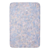 淡いピンクと青 バスマット (正面縦)