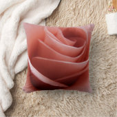 淡いピンクのバラの枕 クッション (ブランケット)