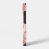 淡いピンクのポピー iPhoneケース (左側面)