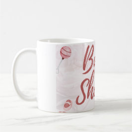 淡いピンクの例示水の色の子供のモダン色 コーヒーマグカップ