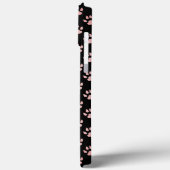 淡いピンクの前足のパターン Case-Mate iPhoneケース (裏面 / 左)