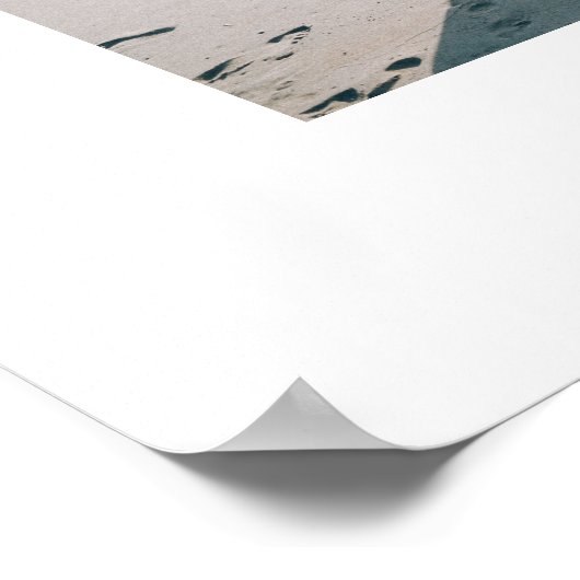 淡いピンクの大きな愛の記憶イベント家族写真 ポスター (角)