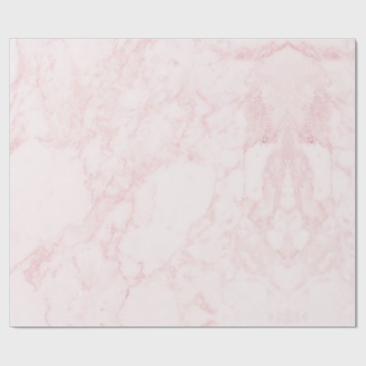 淡いピンクの大理石のギフトの包装紙 ラッピングペーパー (フラット)