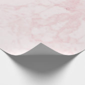 淡いピンクの大理石のギフトの包装紙 ラッピングペーパー (角)