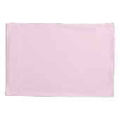 淡いピンクの標準によって大きさで分類される独身のな枕カバー 枕カバー (裏面)