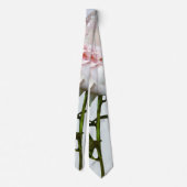 淡いピンクの芍薬と蕾 ネクタイ (裏面)