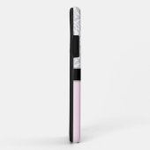 淡いピンク紫のダマスモノグラムのクiPhone 5ケース Case-Mate iPhoneケース (裏面/右)