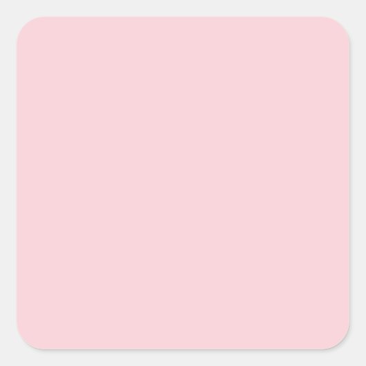 淡いピンク スクエアシール (正面)