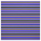 淡いピンク、青、淡い石板グレーと黒の線 ファブリック (見本)