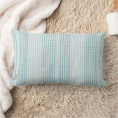 淡いブルーおよび暗灰色の屋内腰神経の枕 ランバークッション (ブランケット)