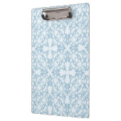 淡いブルーのダマスク織 クリップボード (左)