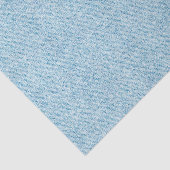 淡いブルーのデニムの質 薄葉紙 (詳細)