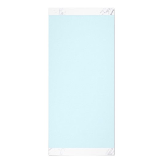 淡いブルーのモダンな最小主義の幾何学的な大理石の金ゴールド ラックカード (裏面)